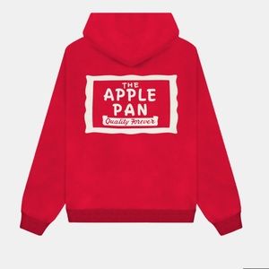 Madhappy apple pan red hoodie